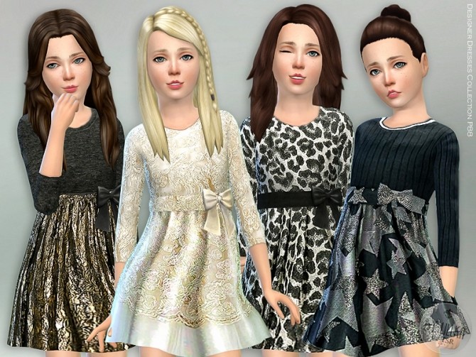 Sims 4 Designer Dresses Collection P88 by lillka at TSR