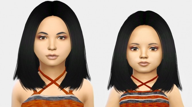 Sims 4 Simpliciaty cc​ Stella Hair Kids & Toddlers at Simiracle