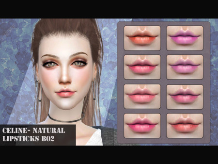 Natural Lipsticks B02 by CelineNguyen at TSR