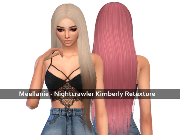 Sims 4 Nightcrawler Kimberly Retexture by Meellanie at TSR
