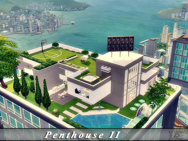 Sims 4 Penthouse II by Danuta720 at TSR