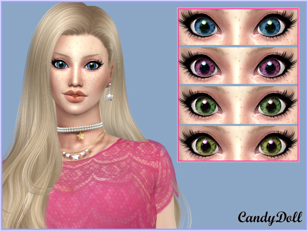 Sims 4 Lush Dolly Eyes by CandyDolluk at TSR