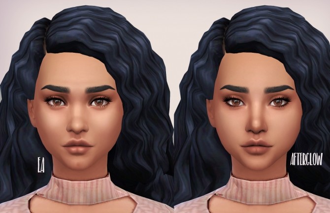 Sims 4 Afterglow Skin by kellyhb5 at Mod The Sims
