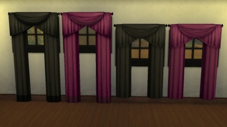 Peekaboo Curtains Recolor by bmso85 at Mod The Sims