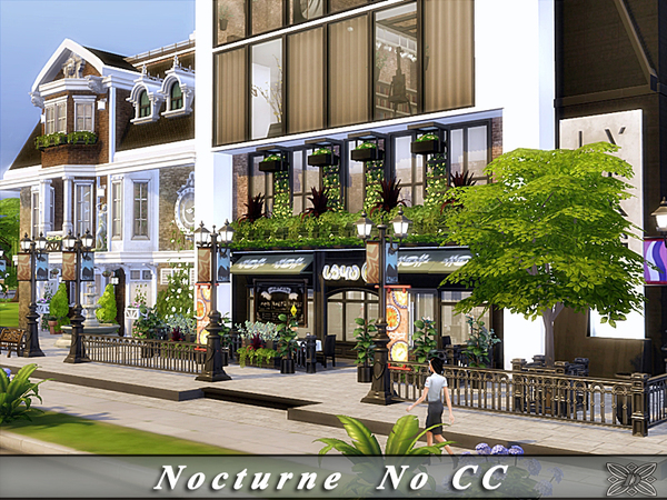 Sims 4 Nocturne house by Danuta720 at TSR
