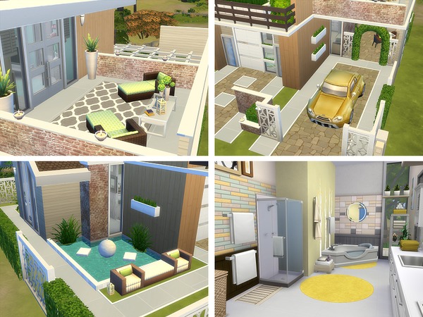 Sims 4 Sandyville house by lenabubbles82 at TSR