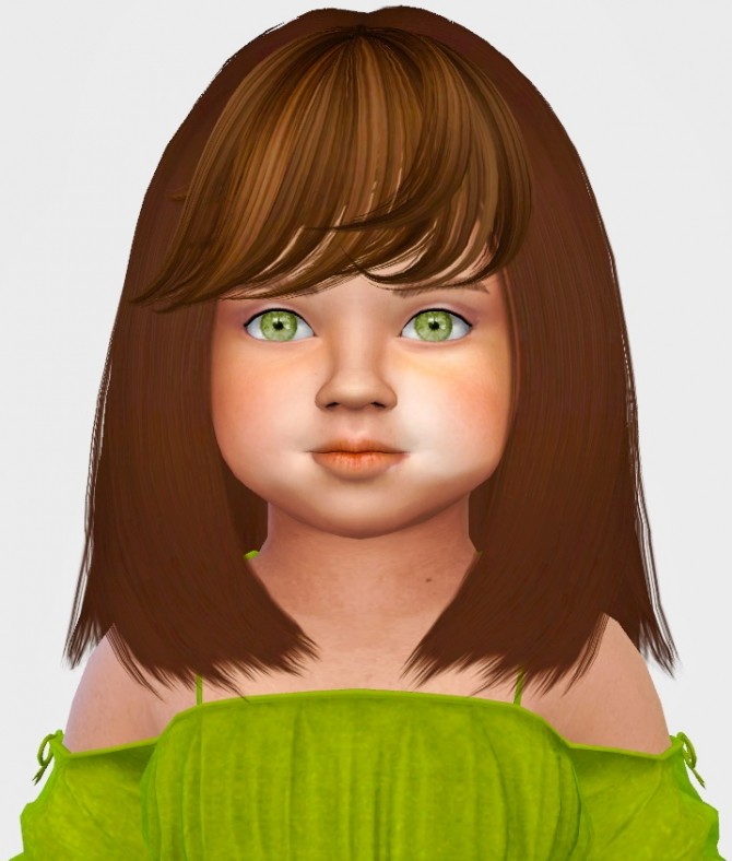 Sims 4 More Bangs For Toddlers at Simiracle