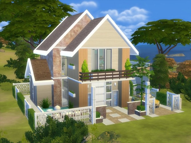 Sims 4 Sandyville house by Lenabubbles82 at Mod The Sims