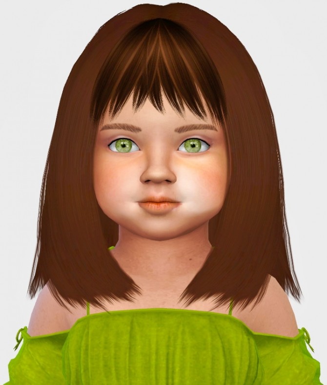 Sims 4 More Bangs For Toddlers at Simiracle