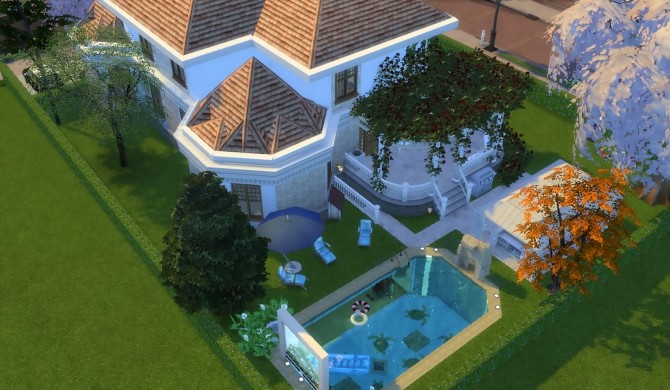 Sims 4 Villa Il Roseto by patty3060 at Mod The Sims
