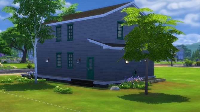 Sims 4 The Plum House by Krowvacs at Mod The Sims