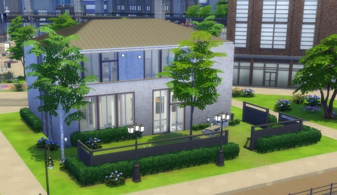 Sims 4 Riverworks House by Krowvacs at Mod The Sims