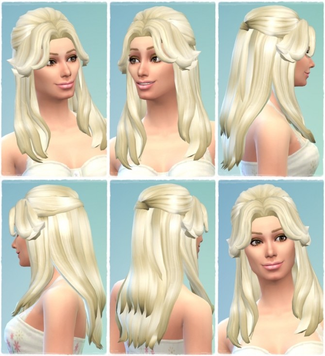 Sims 4 Hannah Hair at Birksches Sims Blog