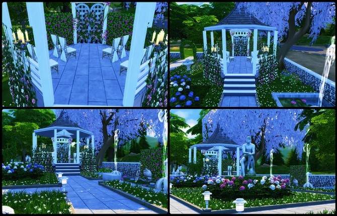 Sims 4 Lilly Blossom Park at SkyFallSims Creation´s