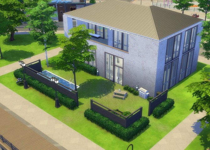 Sims 4 Riverworks House by Krowvacs at Mod The Sims