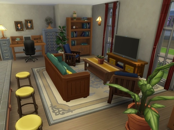 Sims 4 Grannys Cottage by galadrijella at TSR