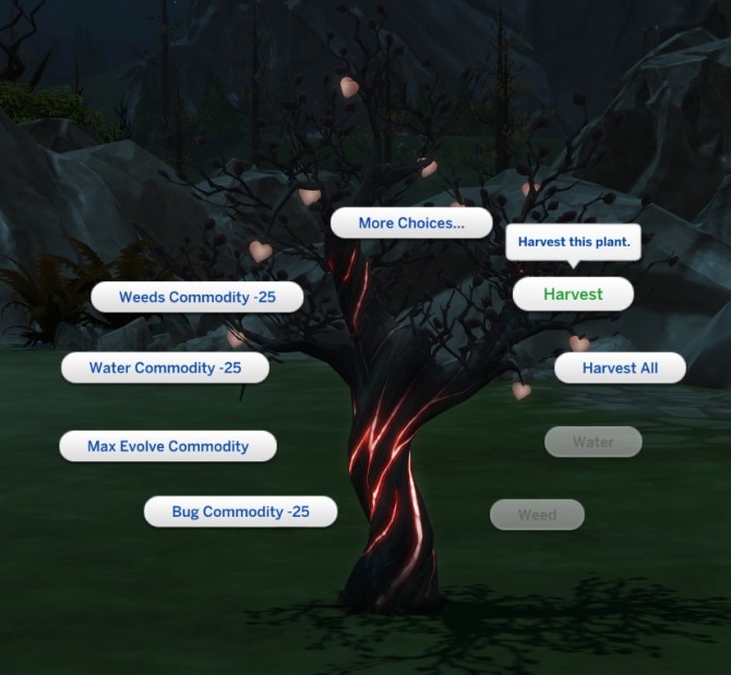 Sims 4 Harvestable Heart Tree and Edible Vampire Hearts by icemunmun at Mod The Sims