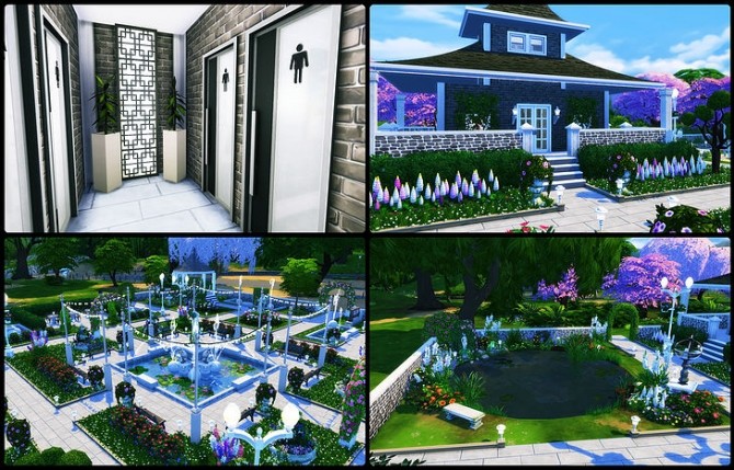 Sims 4 Lilly Blossom Park at SkyFallSims Creation´s