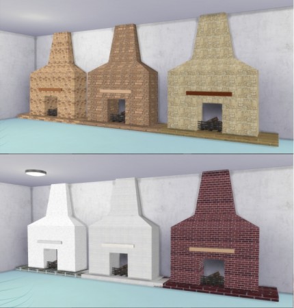 Fire Places 2 by AdonisPluto at Mod The Sims