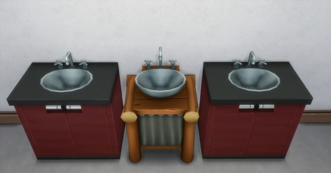 Sims 4 Daz Sinks by AdonisPluto at Mod The Sims