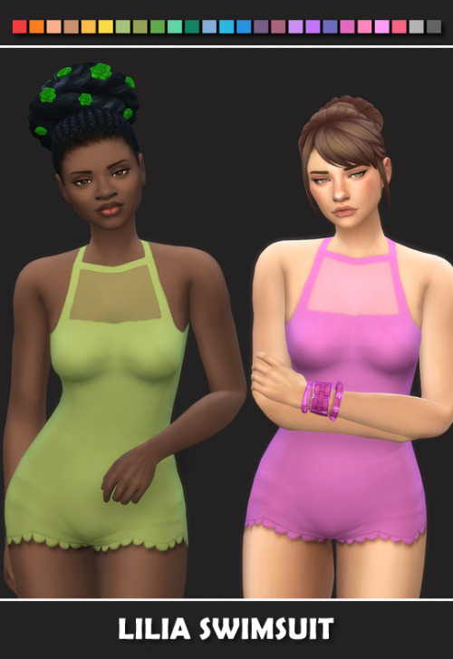 Sims 4 Lilia Swimsuit at Maimouth Sims4