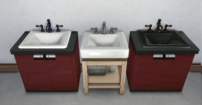 Sims 4 Daz Sinks by AdonisPluto at Mod The Sims