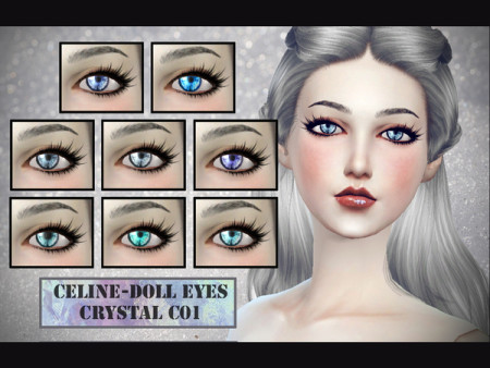 Crystal Doll Eyes C01 by Celine at TSR