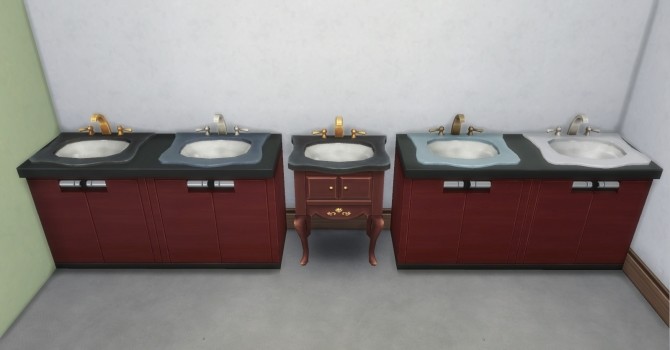 Sims 4 Daz Sinks by AdonisPluto at Mod The Sims