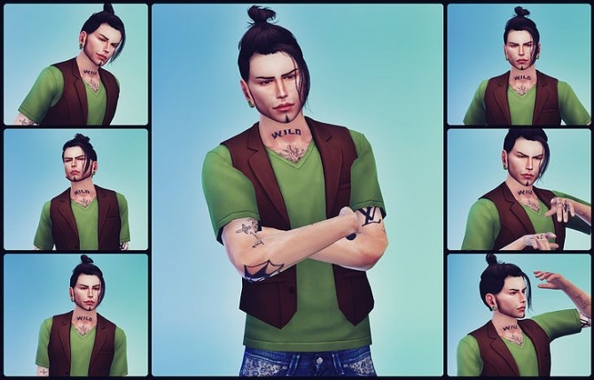 Sims 4 Jay McClaid at SkyFallSims Creation´s