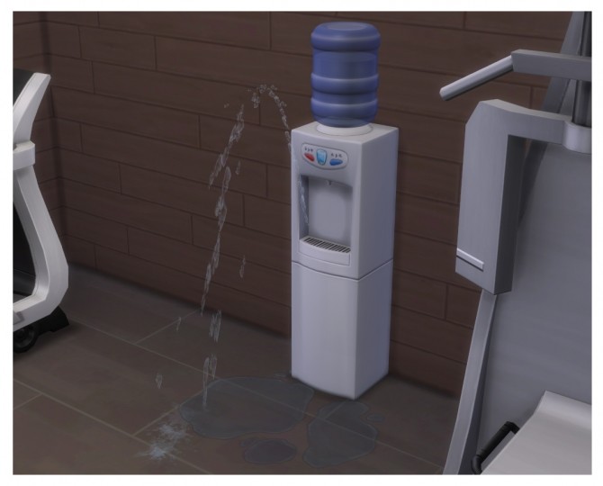 Sims 4 Functional Water Cooler by Menaceman44 at Mod The Sims