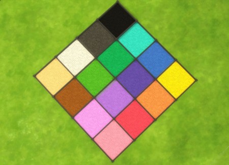 A Flowery Paint Palette by Snowhaze at Mod The Sims