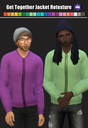 Get Together Jacket Retexture At Maimouth Sims Sims Updates