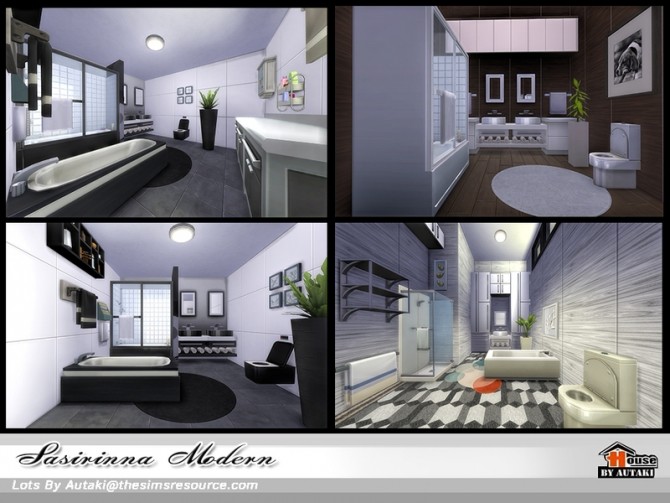 Sims 4 Sasirinna Modern by Autaki at TSR