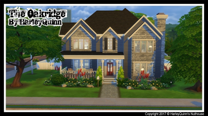 The Oakridge House At Harley Quinn’s Nuthouse » Sims 4 Updates