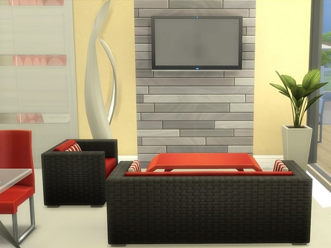 Sims 4 Red Sun by yvonnee at TSR