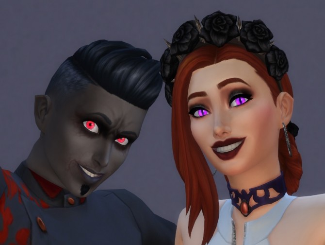 Sims 4 More Vampire Eye Colors by Merkaba at Mod The Sims