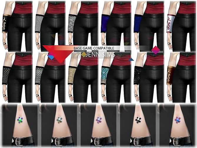 Sims 4 Gloves and Piercings at Jenni Sims