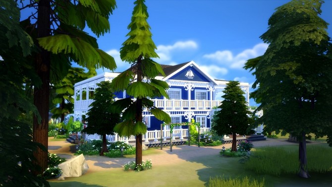 Sims 4 Villa Capaella at Fezet