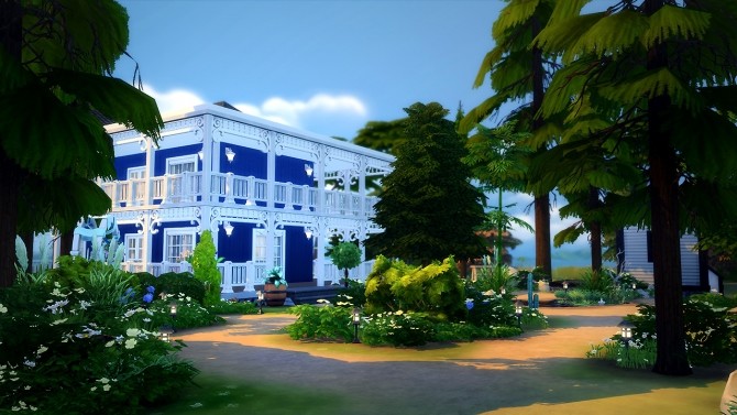 Sims 4 Villa Capaella at Fezet