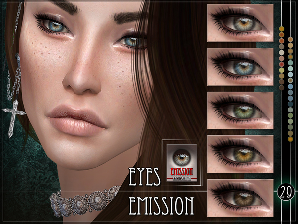 Sims 4 Emission Eyes by RemusSirion at TSR