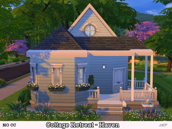 Sims 4 IMF Haven Cottage Retreat by IzzieMcFire at TSR