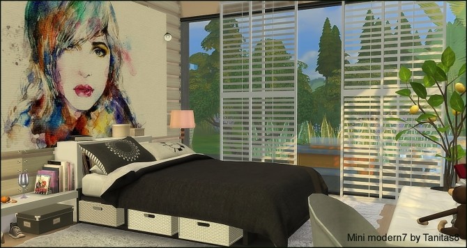 Sims 4 Mini modern 7 house at Tanitas8 Sims