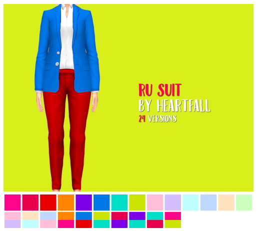 Sims 4 Ru Suit by heartfall at SimsWorkshop