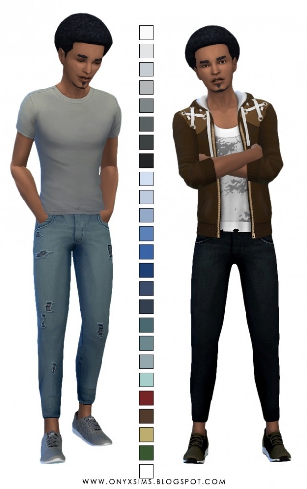 Sims 4 Relaxed Skinny Jeans at Onyx Sims