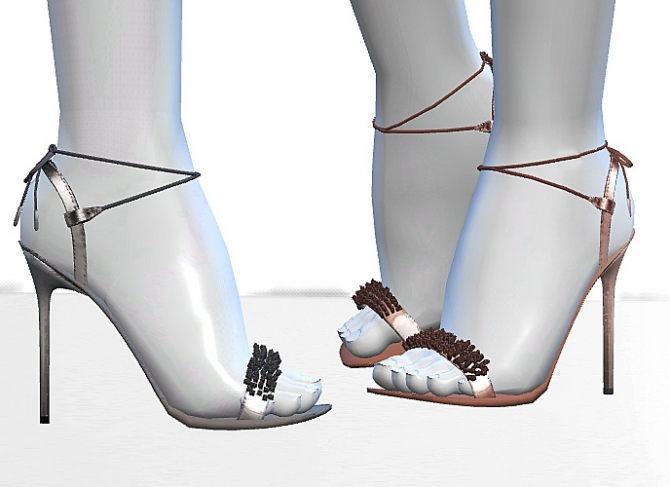 Monaco Sandals by MrAntonieddu at MA$ims4 » Sims 4 Updates