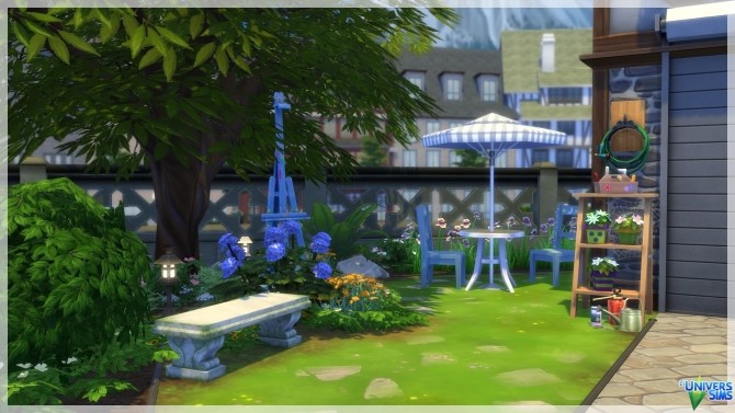 Sims 4 CORINNE house by chipie cyrano at L’UniverSims