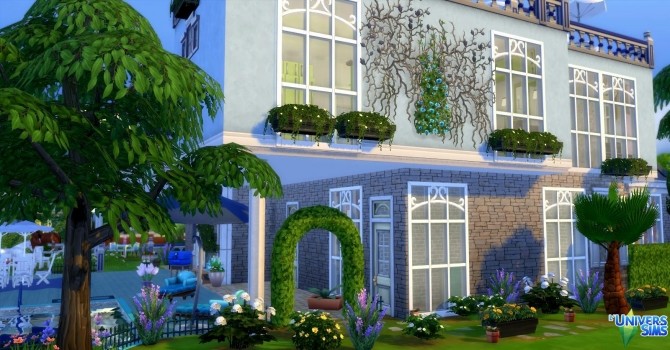Sims 4 News home by Coco Simy at L’UniverSims