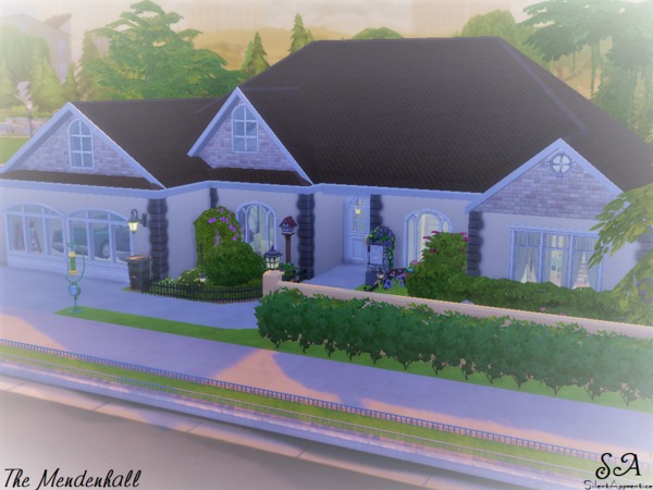Sims 4 The Mendenhall house by silentapprentice at TSR
