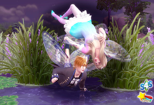 Sims 4 Fly Pose at A luckyday