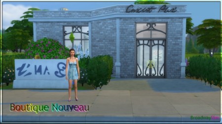 Boutique Nouveau by BroadwaySim at Mod The Sims
